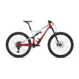 2017 Specialized Enduro Fsr Pro Carbon 29/6Fattie  Gloss Rocket Red/Baby Blue/Bla L