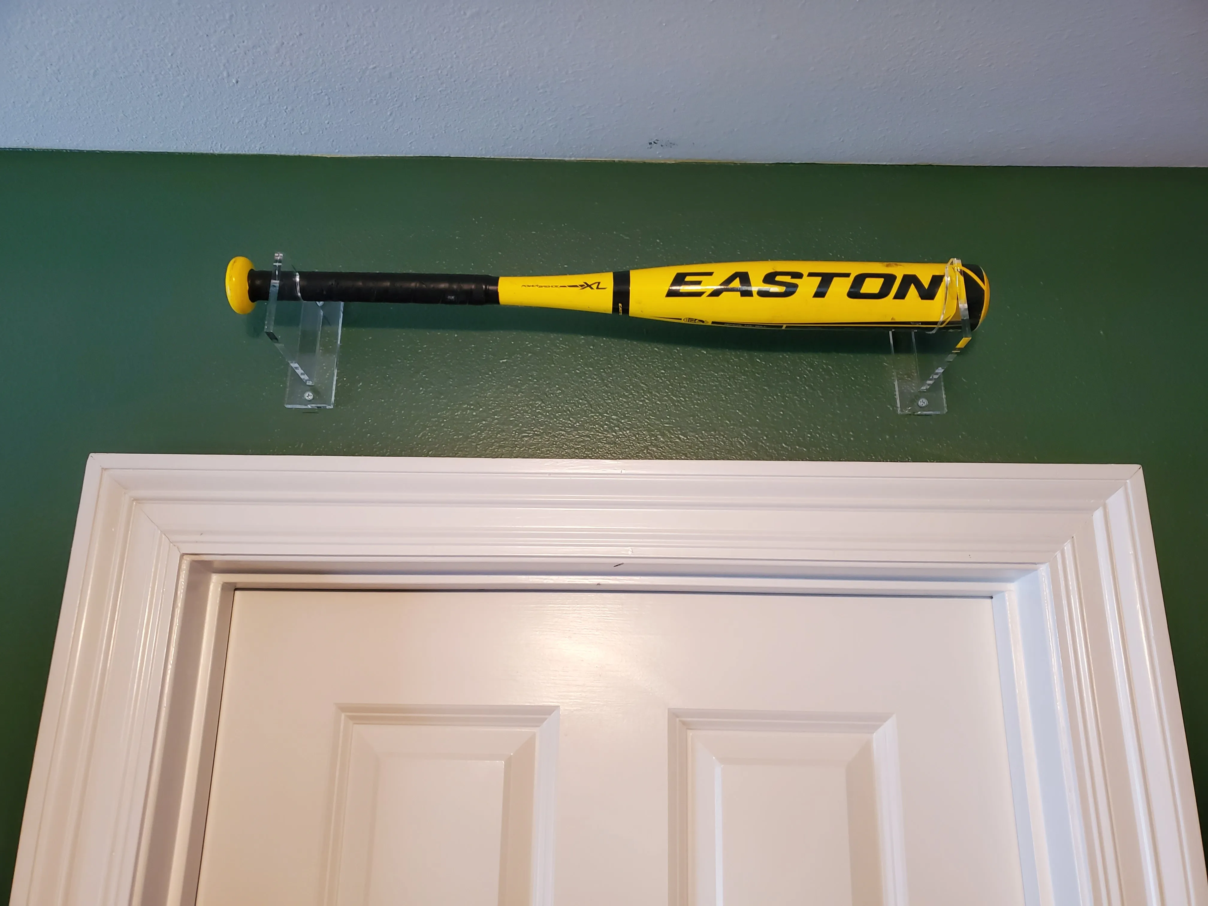 Acrylic Wall Mounts and Display Stands for Regular Baseball Bat