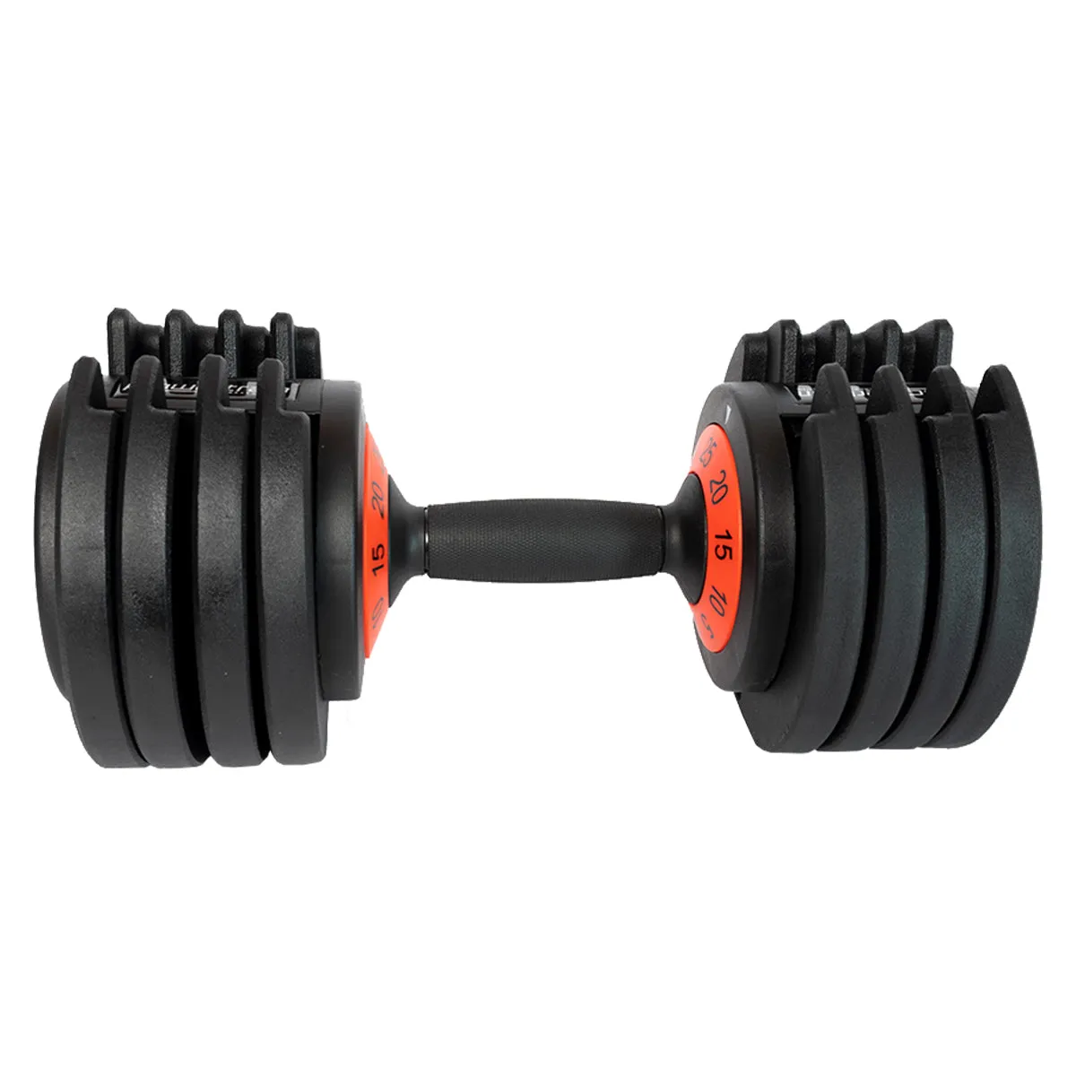 Adjustable Cast Iron Dumbbell Set, 50kg, 5-Settings – Powertrain