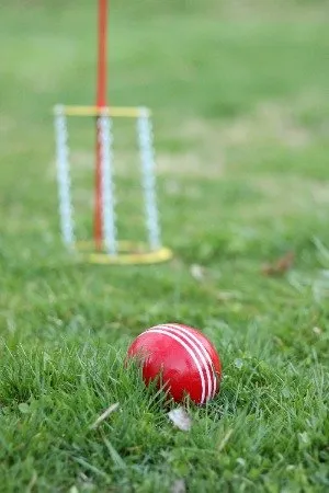 Amish-Made Deluxe Flag Croquet Golf Game Set, With Duffel Carry Bag