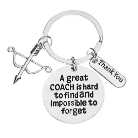 Archery Coach Keychain