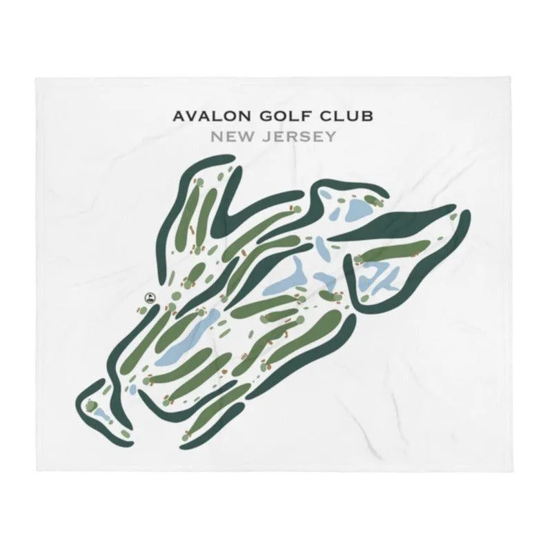 Avalon Golf Club, New Jersey - Printed Golf Courses