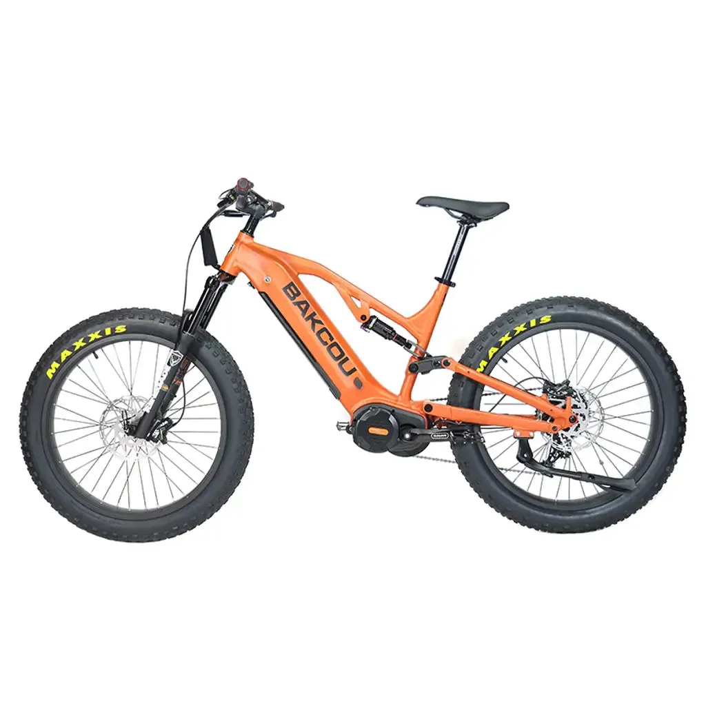 Bakcou Scout Full Suspension Fat Tire Electric Bike