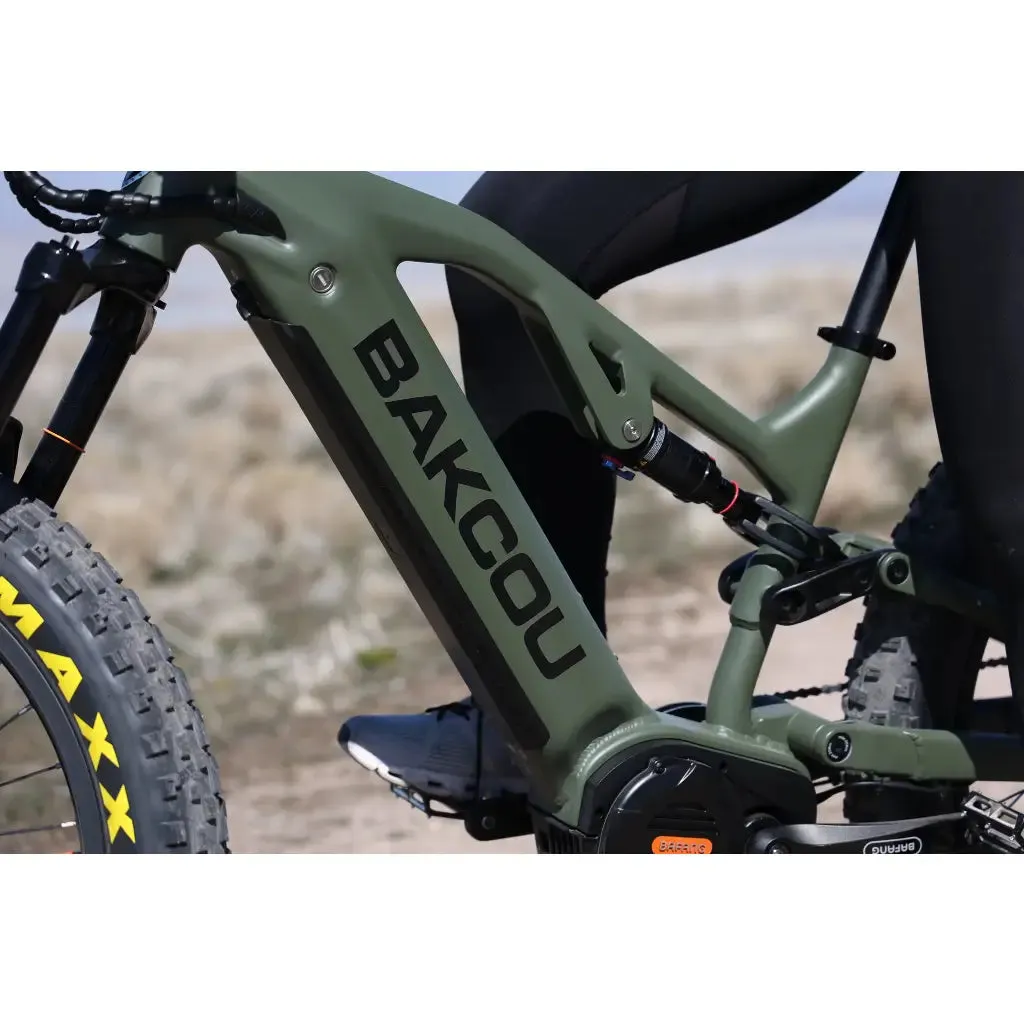 Bakcou Scout Full Suspension Fat Tire Electric Bike