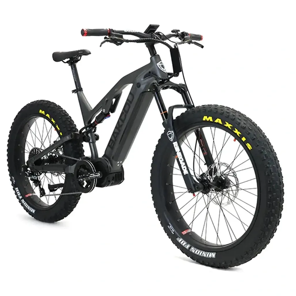 Bakcou Scout Full Suspension Fat Tire Electric Bike