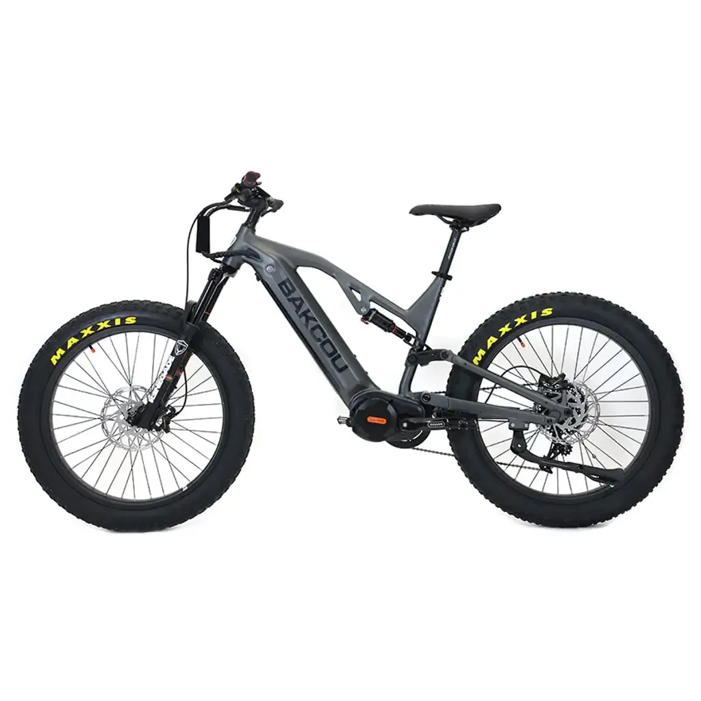 Bakcou Scout Full Suspension Fat Tire Electric Bike