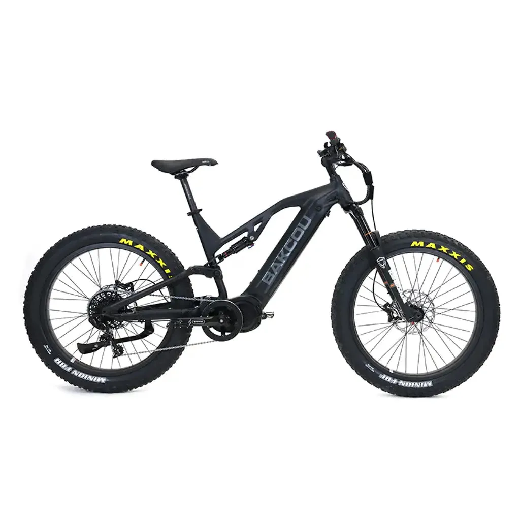 Bakcou Scout Full Suspension Fat Tire Electric Bike