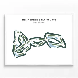 Bent Creek Golf Course, Missouri - Printed Golf Course