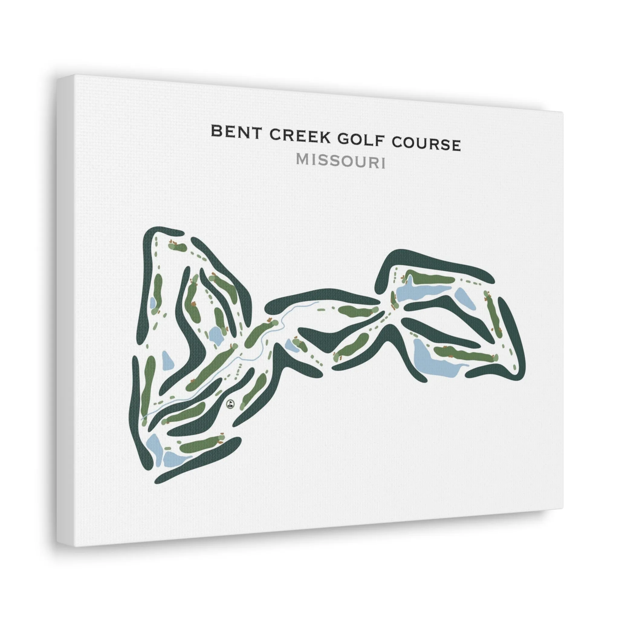 Bent Creek Golf Course, Missouri - Printed Golf Course