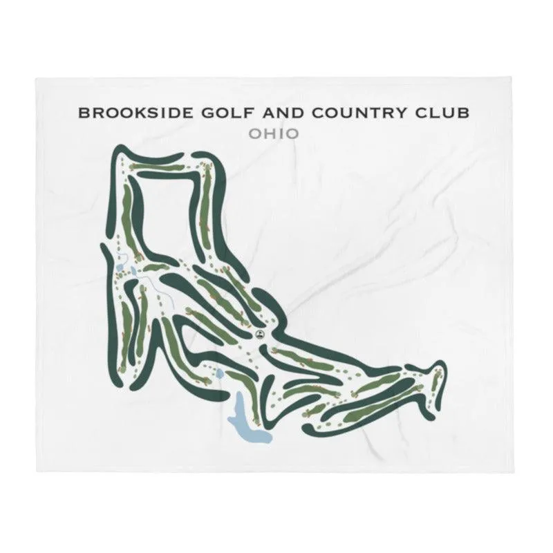 Brookside Golf & Country Club, Ohio - Printed Golf Courses