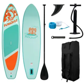 Funwater 11'6" Inflatable Paddle Board SUP - Turquoise