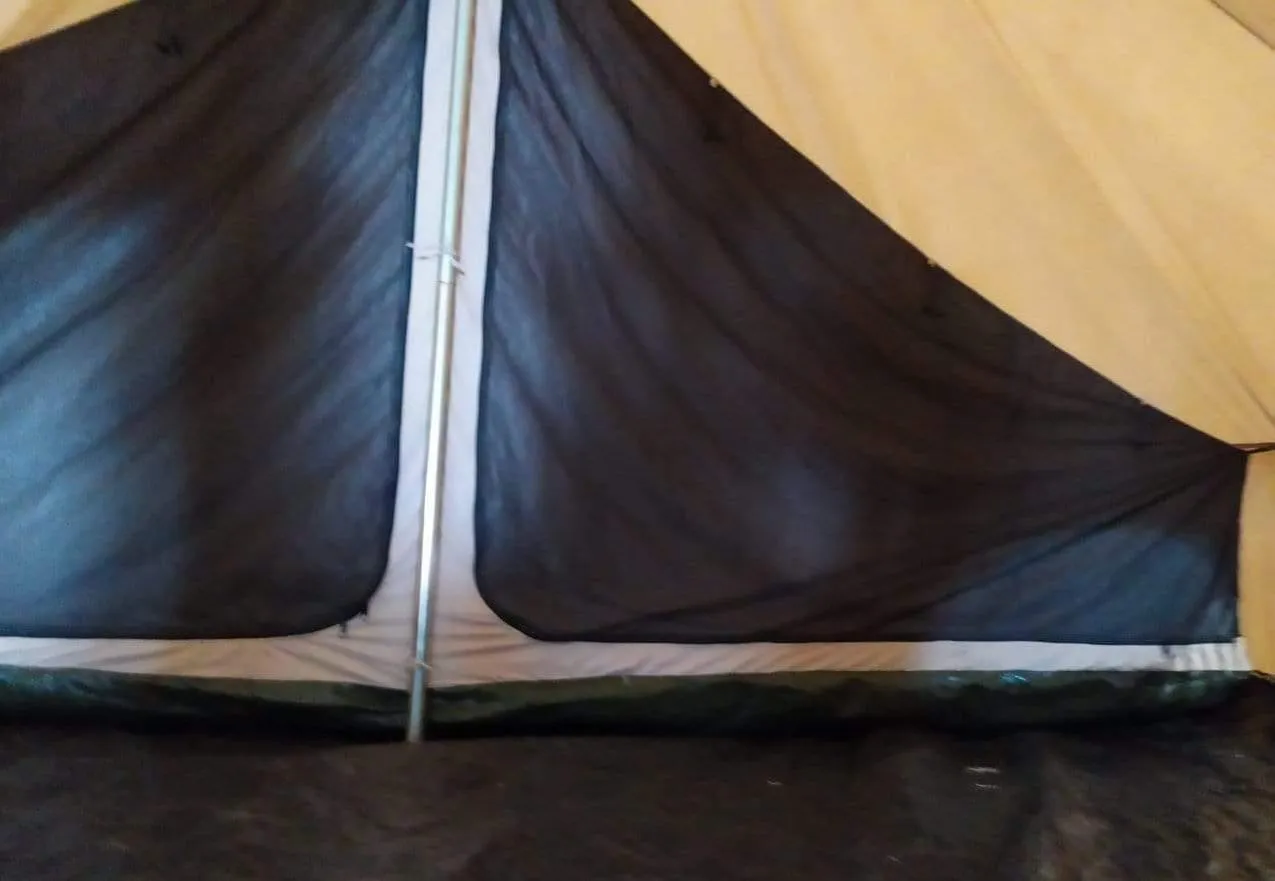 Half 1/2 Inner Tent | Canvas Bell Tent Accessories | Inner Rooms for Regatta Bell Tents