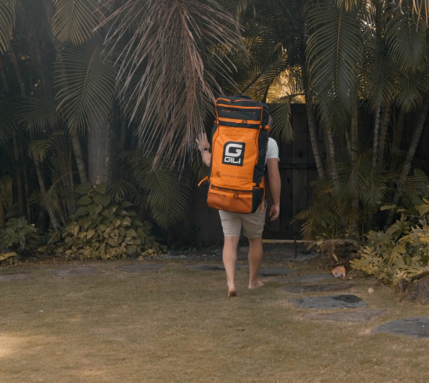 Inflatable iSUP Backpack