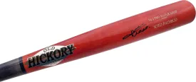 Juan Soto Autographed Red Old Hickory Game Model Bat Washington Nationals Beckett BAS QR Stock #195175