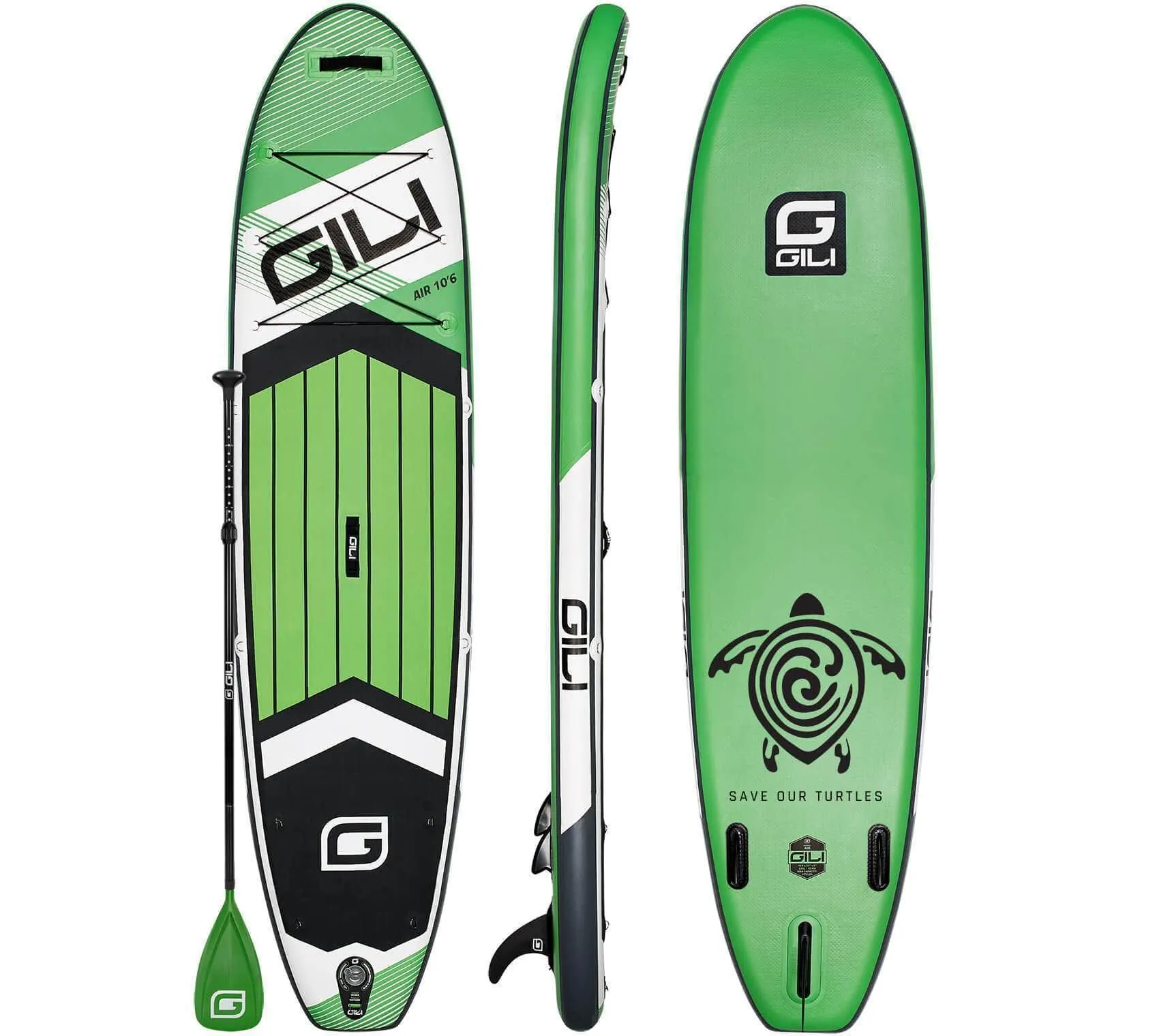 PREOWNED GILI 10'6 AIR Inflatable Stand Up Paddle Board (SUP) Preowned