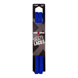 Riedell Criss Cross Skate Laces Skinny 3/8" Width - Royal Blue