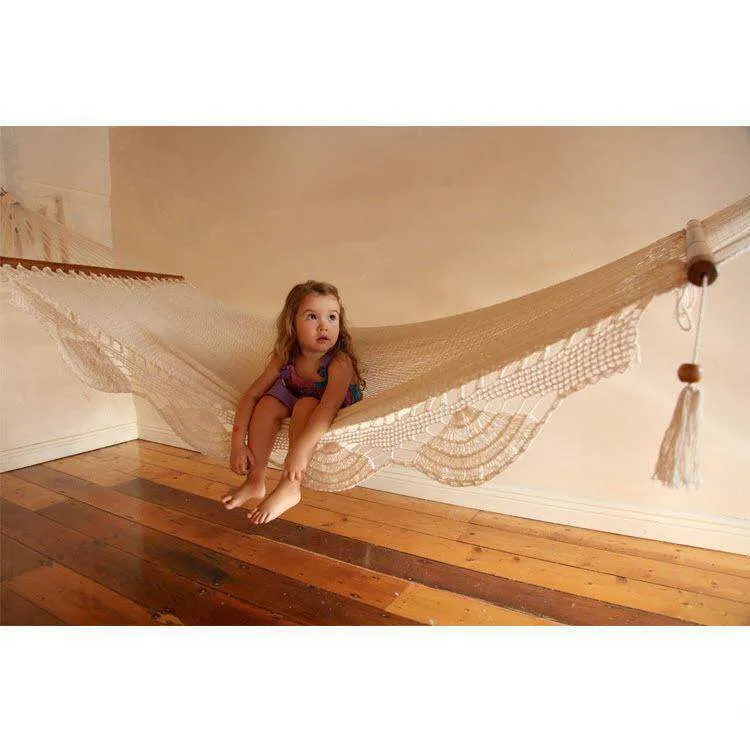 Single Size Nicaraguan Natural Hammock