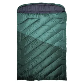 Teton Sports Celsius Mammoth -7˚c/20˚f Double Sleeping Bag in Lagoon and Grey