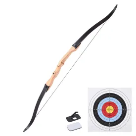 TheLAShop 65" 30 lb Archery Recurve Bow Sport Bear Hunting Takedown