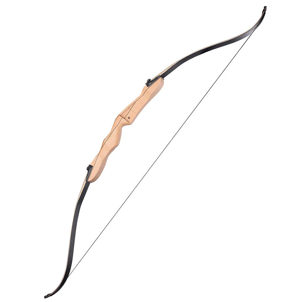 TheLAShop 65" 30 lb Archery Recurve Bow Sport Bear Hunting Takedown