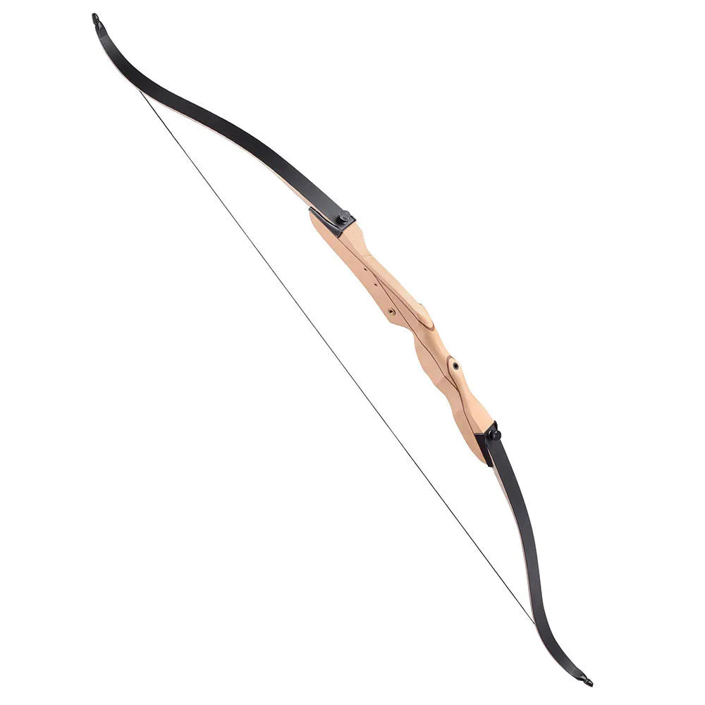 TheLAShop 65" 30 lb Archery Recurve Bow Sport Bear Hunting Takedown